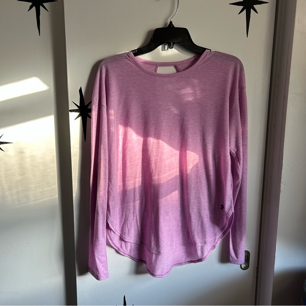 Under Armour Lavender Workout Top